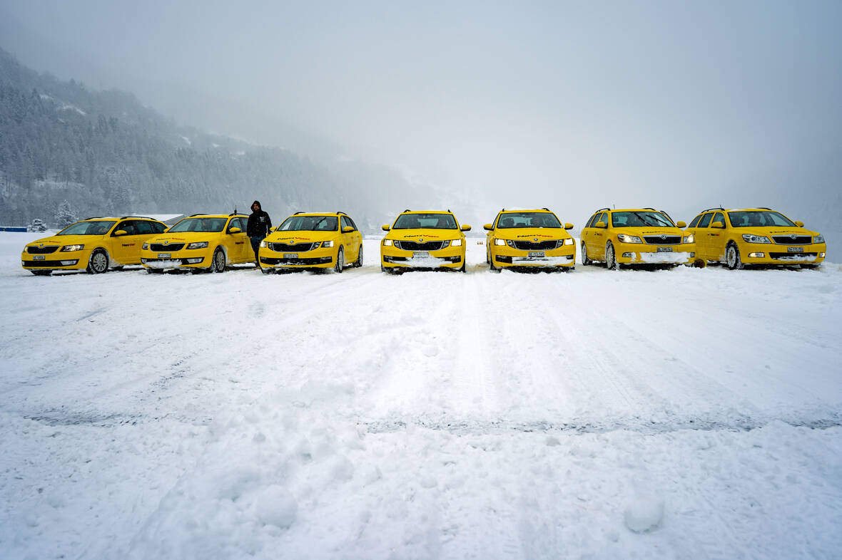 Fahrtraining in Ambri | © NeoVac