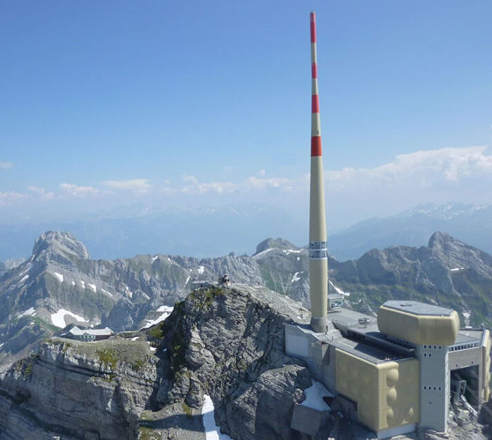 Sendeturm Säntis | © Polytech Systeme AG