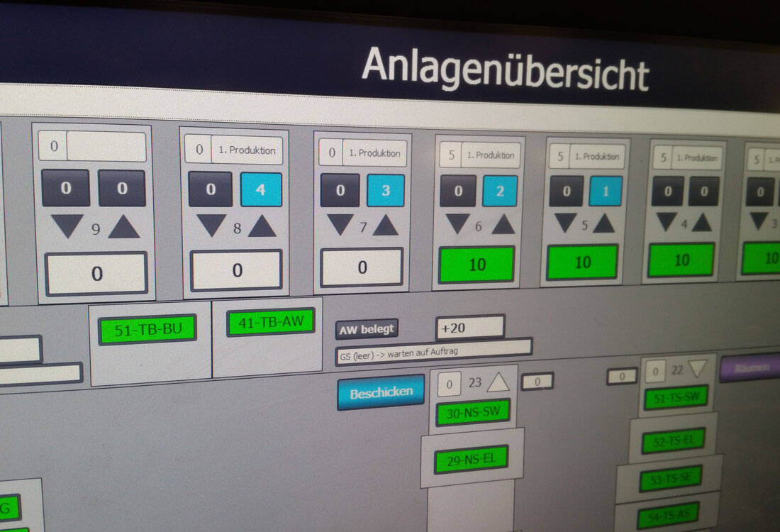 Retrofit einer Backsteinproduktion im laufenden Industriebetrieb | © Polytech Systeme AG