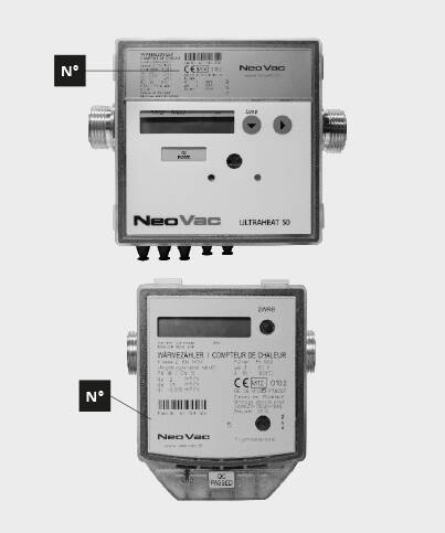 Relever vos compteurs NeoVac | © NeoVac